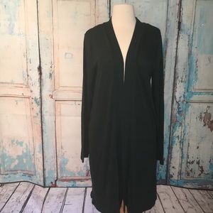 Hunter green CARDIGAN super soft with pockets